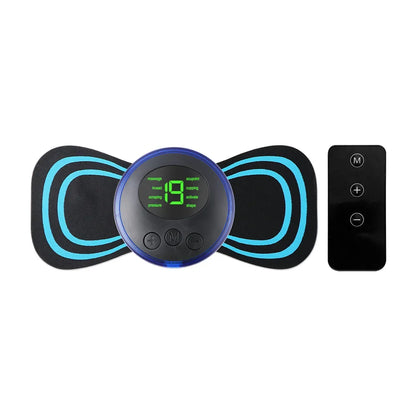 EMS Cervical Spine Massager - Electric Neck Massager with Mini Low Pulse Relaxation Pads for Back, Arms & Legs
