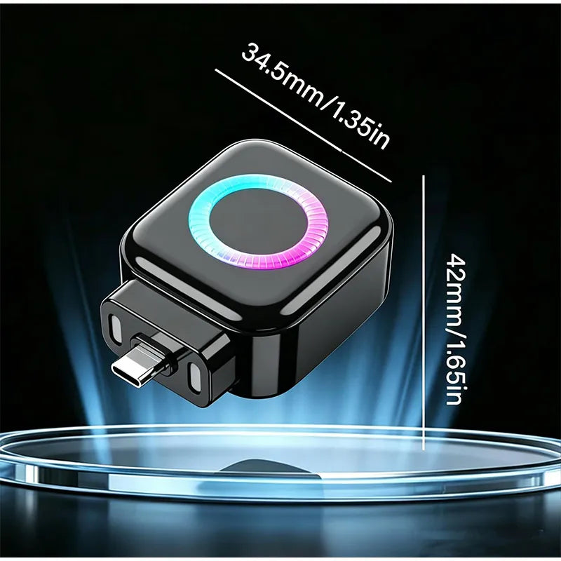 Smart Auto Stop Charging Adapter with Protective Memory Silicone Padding 140w Fast Charging Station Battery Protection Adapter