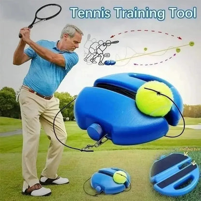 Tennis Training Rebound Balls with Elastic for Enhanced Indoor and Outdoor Skill Development
