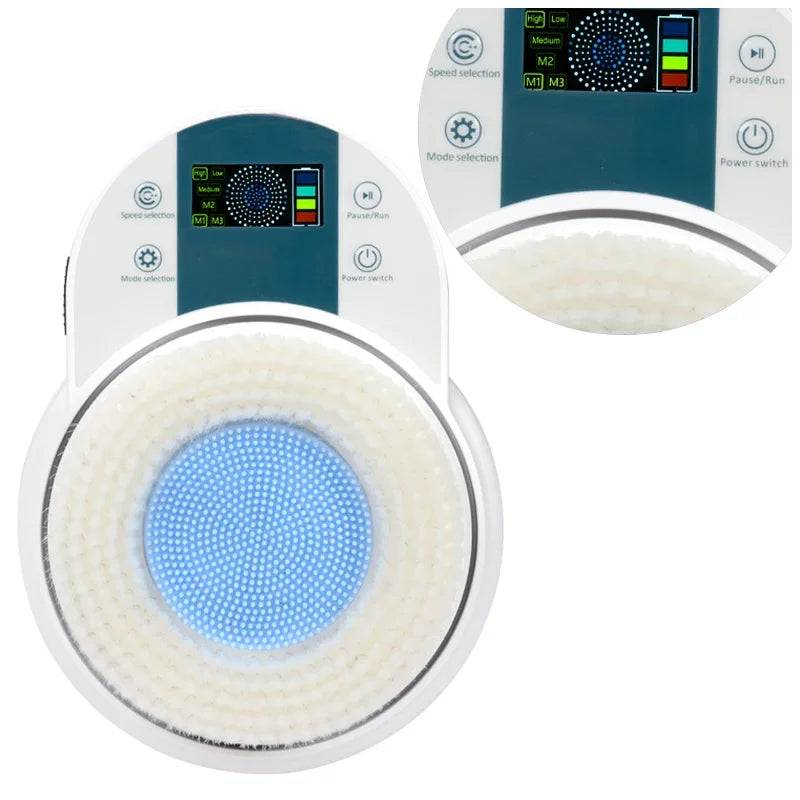 Electric Bath Brushing Machine - 110V-220V Fully Automatic Wall-Mounted Back Bath Brush