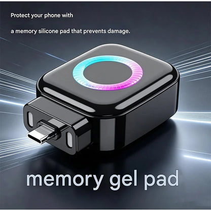 Smart Auto Stop Charging Adapter with Protective Memory Silicone Padding 140w Fast Charging Station Battery Protection Adapter