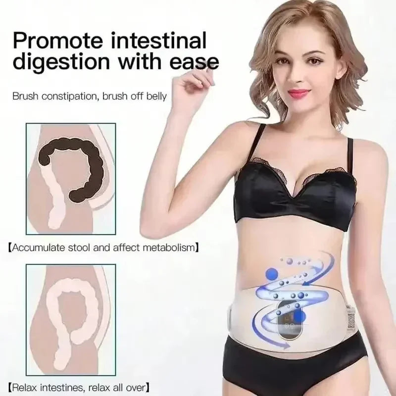 3 Modes Electric Fat Remover Body Massager for Body Sculpting - Cordless, Rechargeable Machine for Belly, Waist, Arm, Leg, and Butt