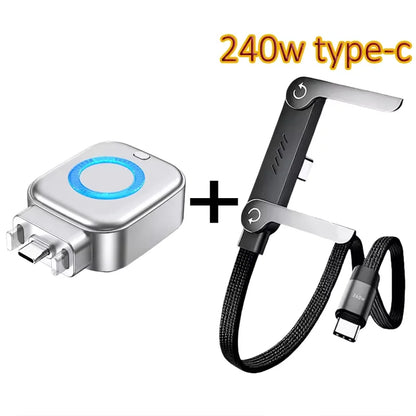 140W Fast Charging Data Cable Automatic Power-Off Full-Capacity Separator for Mobile Phone Charging