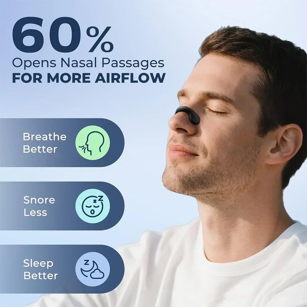Anti Snoring Nasal Dilator | Effective Physical Expansion Nasal Patch & Non-Invasive Sleep Aid