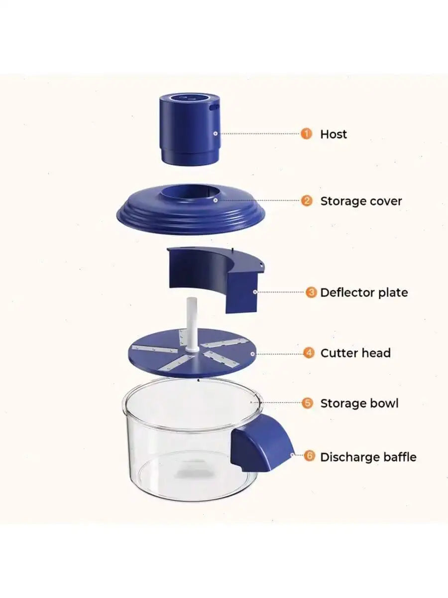 Automatic Electric Peeler for Grapes, Tomatoes & Garlic, Rechargeable Portable Kitchen Tool