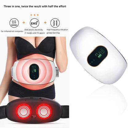 3 Modes Electric Fat Remover Body Massager for Body Sculpting - Cordless, Rechargeable Machine for Belly, Waist, Arm, Leg, and Butt