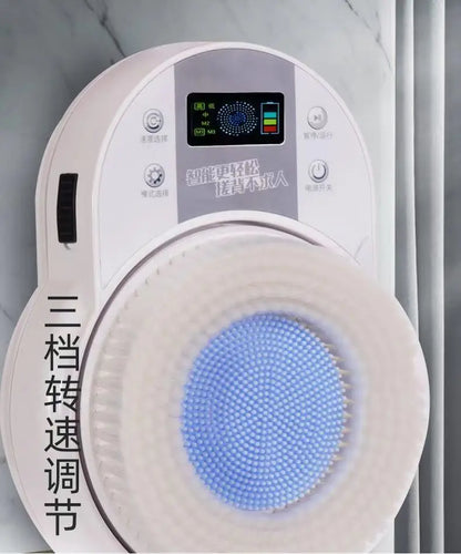Electric Bath Brushing Machine - 110V-220V Fully Automatic Wall-Mounted Back Bath Brush