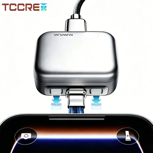 1PC Smart Type-C Charging Adapter,Auto Cut Off When Fully Charged,Universal Separator Charger Overnight Unattended Safe Charging