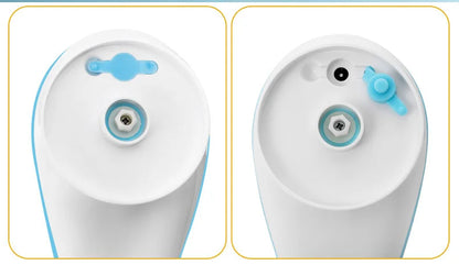 Multifunctional Electric Bath Brush Electric Bath Rubbing Instrument Automatic Waterproof Bath Rubbing Brush With 5 Brush Heads