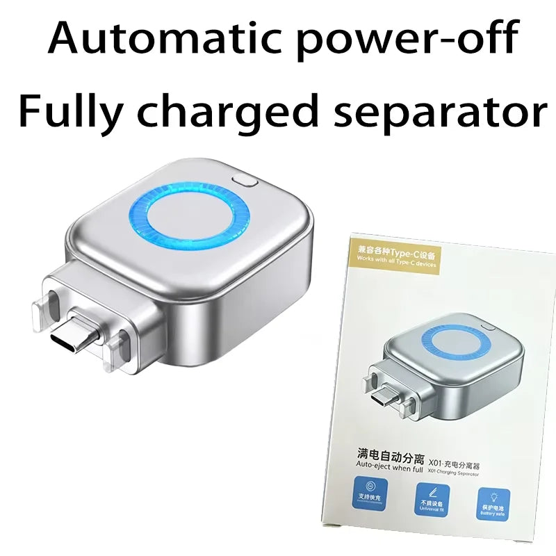 140W Fast Charging Data Cable Automatic Power-Off Full-Capacity Separator for Mobile Phone Charging
