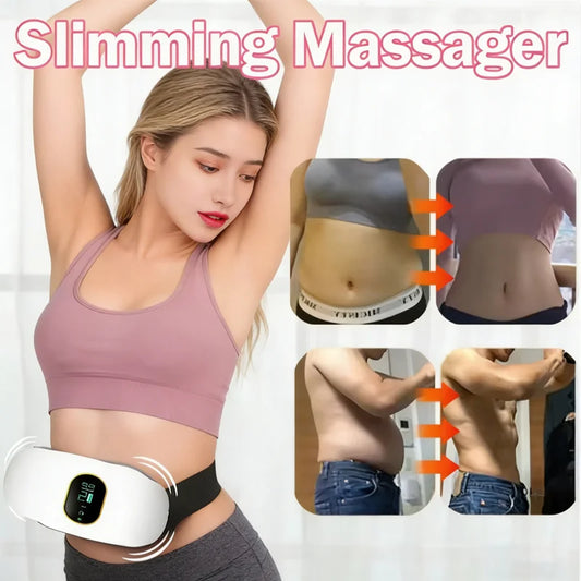 3 Modes Electric Fat Remover Body Massager for Body Sculpting - Cordless, Rechargeable Machine for Belly, Waist, Arm, Leg, and Butt