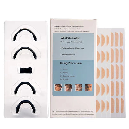 Anti Snoring Nasal Dilator | Effective Physical Expansion Nasal Patch & Non-Invasive Sleep Aid