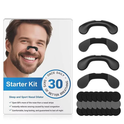 Anti Snoring Nasal Dilator | Effective Physical Expansion Nasal Patch & Non-Invasive Sleep Aid
