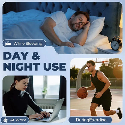 Anti Snoring Nasal Dilator | Effective Physical Expansion Nasal Patch & Non-Invasive Sleep Aid
